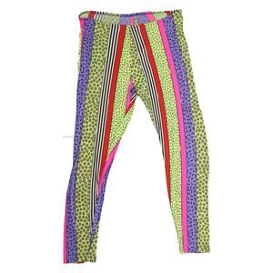 Womens Vintage Medico Pants 39 Vibrant Print Psychedelic